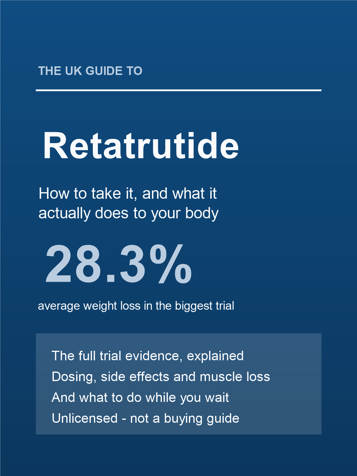 Cover of The UK Guide to Retatrutide: How to Take It, and What It Actually Does